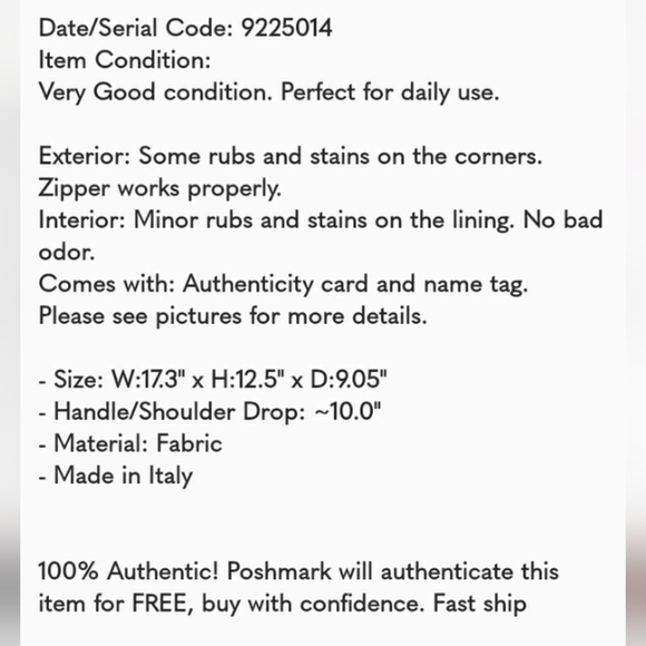 đ
șauth Chanel Travel Line Tote Bag Fabric #N6999H78 - Picture 15 of 15